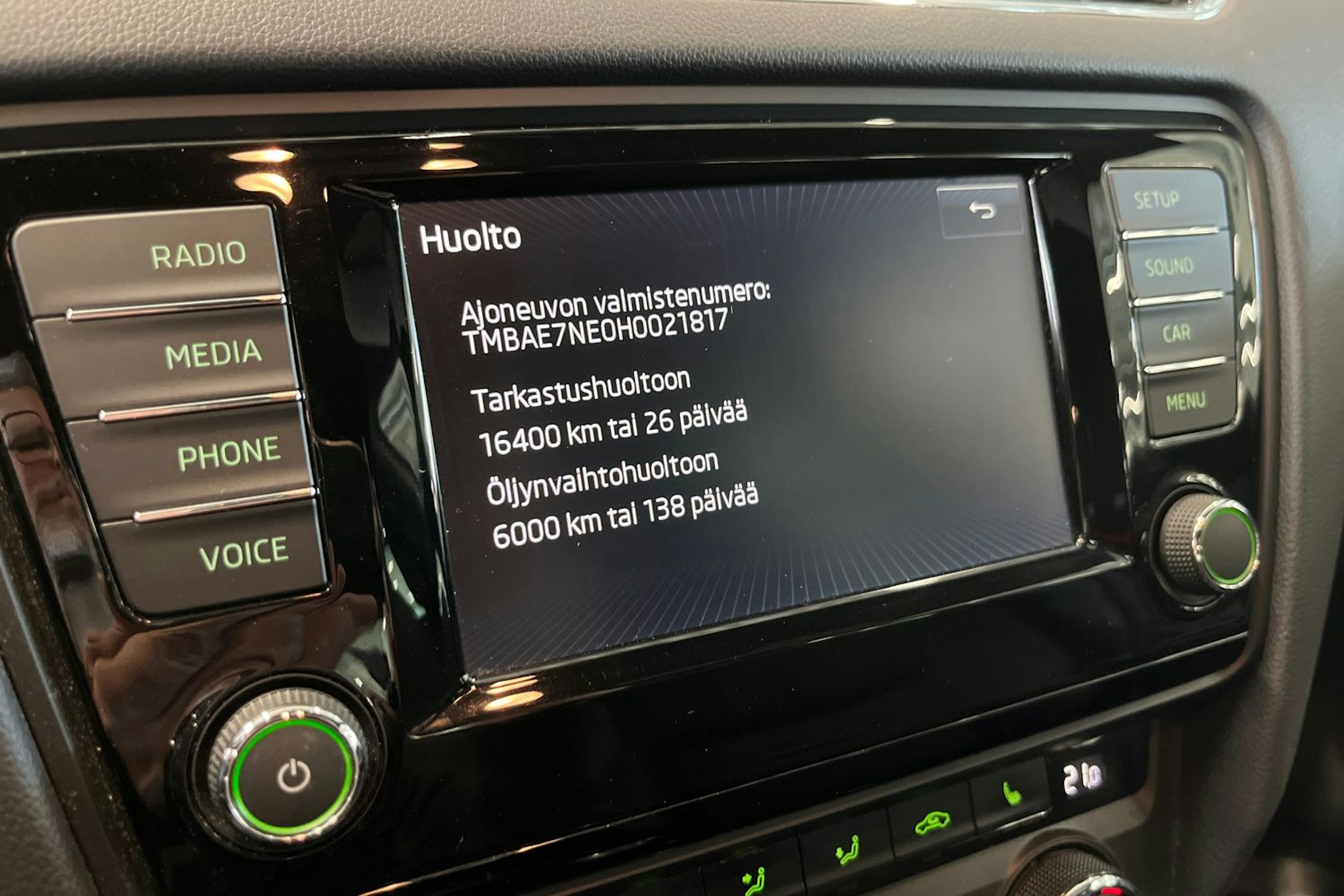 valkoinen Skoda Octavia 2016 kuva 25.