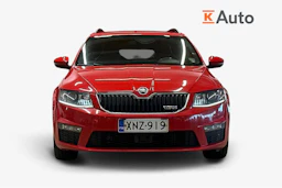 punainen Skoda Octavia 2016 kuva 4.