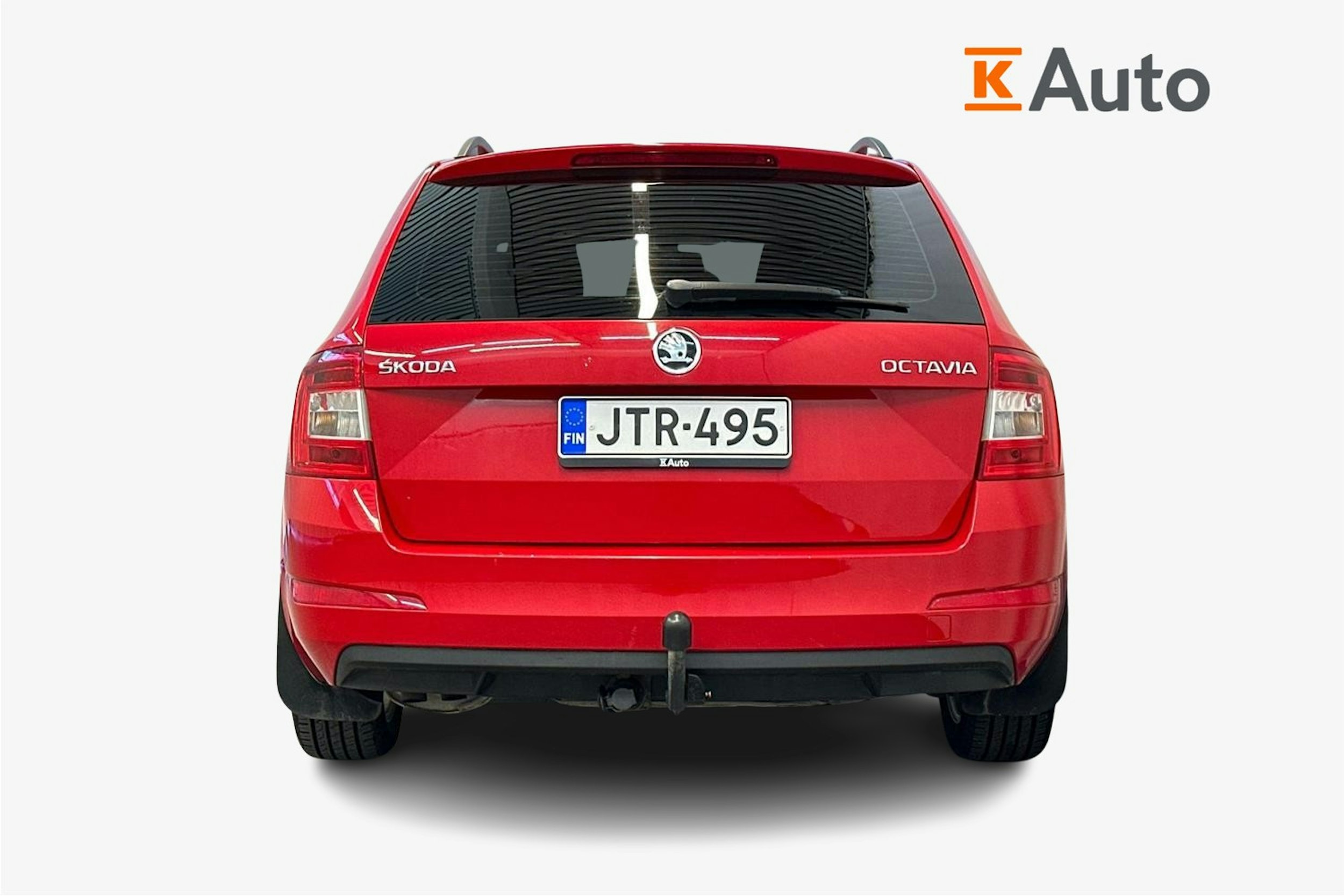 punainen Skoda Octavia 2017 kuva 3.