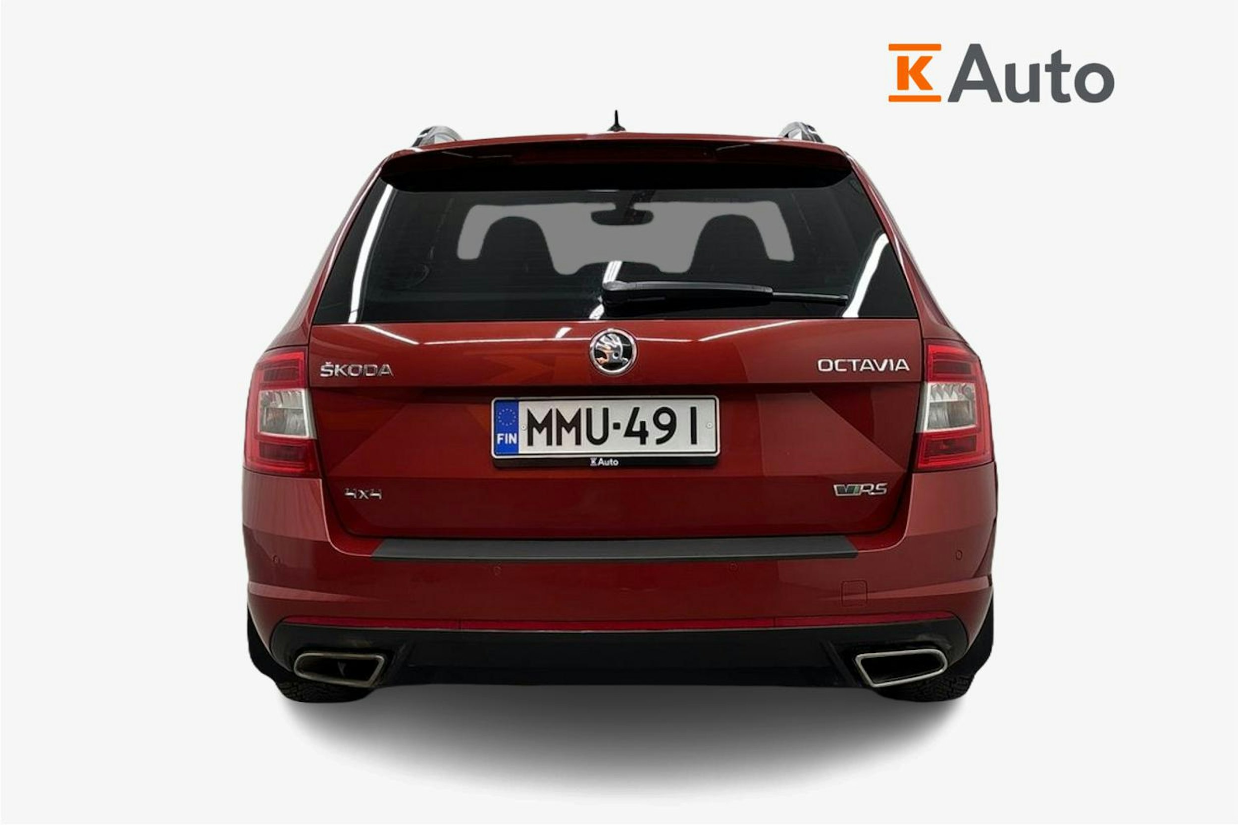 Punainen Skoda Octavia 2017 kuva 3.