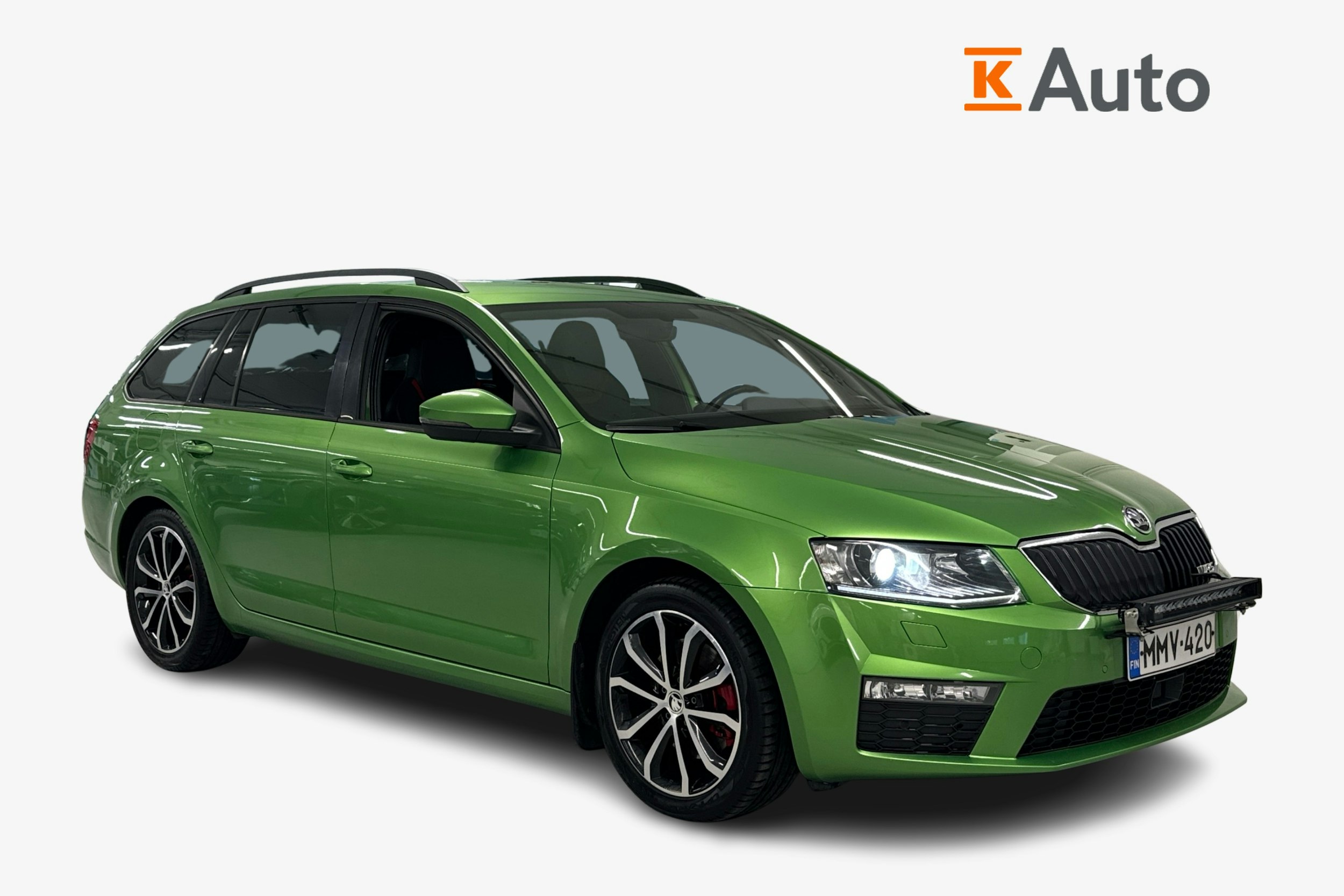 vihreä Skoda Octavia 2017 kuva 1.