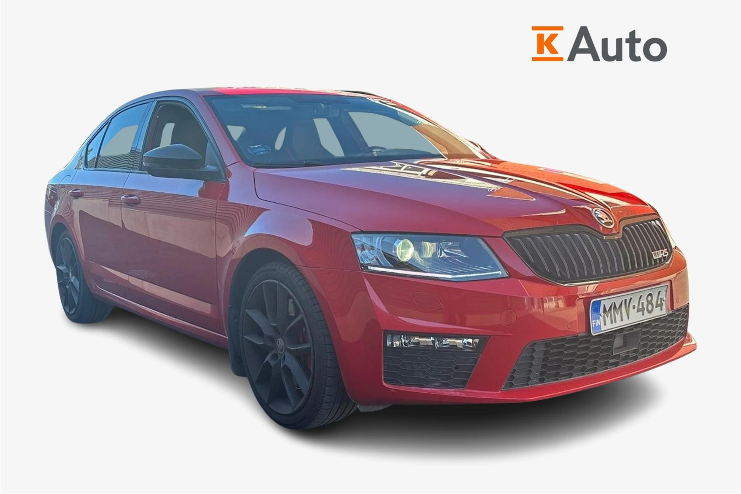 punainen Skoda Octavia 2017 kuva 1.