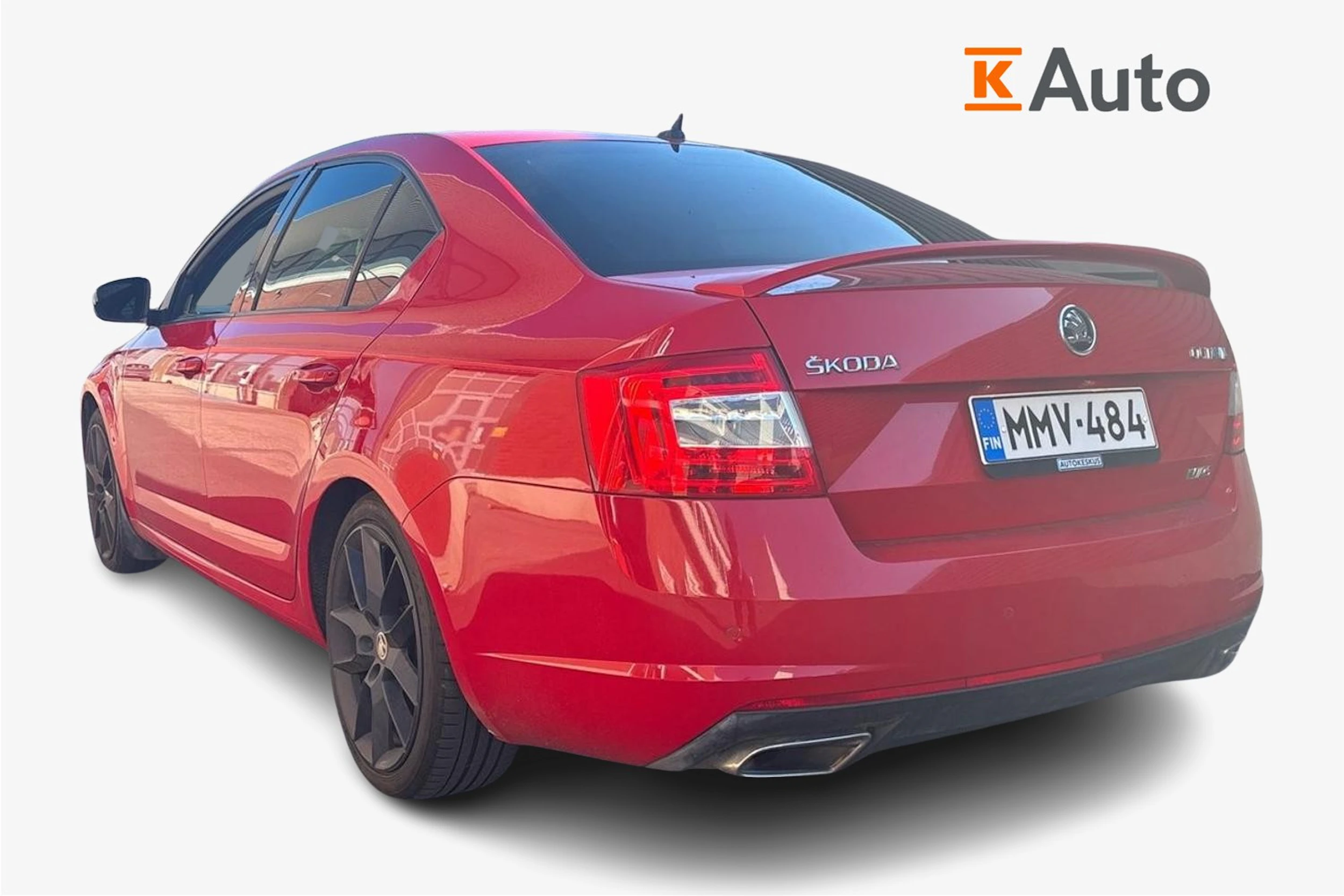 punainen Skoda Octavia 2017 kuva 2.