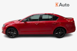 punainen Skoda Octavia 2017 kuva 5.