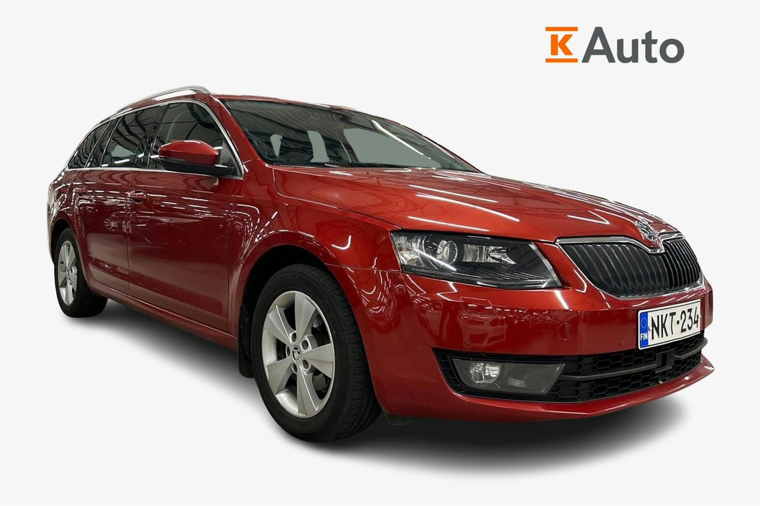 punainen Skoda Octavia 2017 kuva 1.