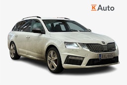 valkoinen Skoda Octavia 2018 kuva 1.