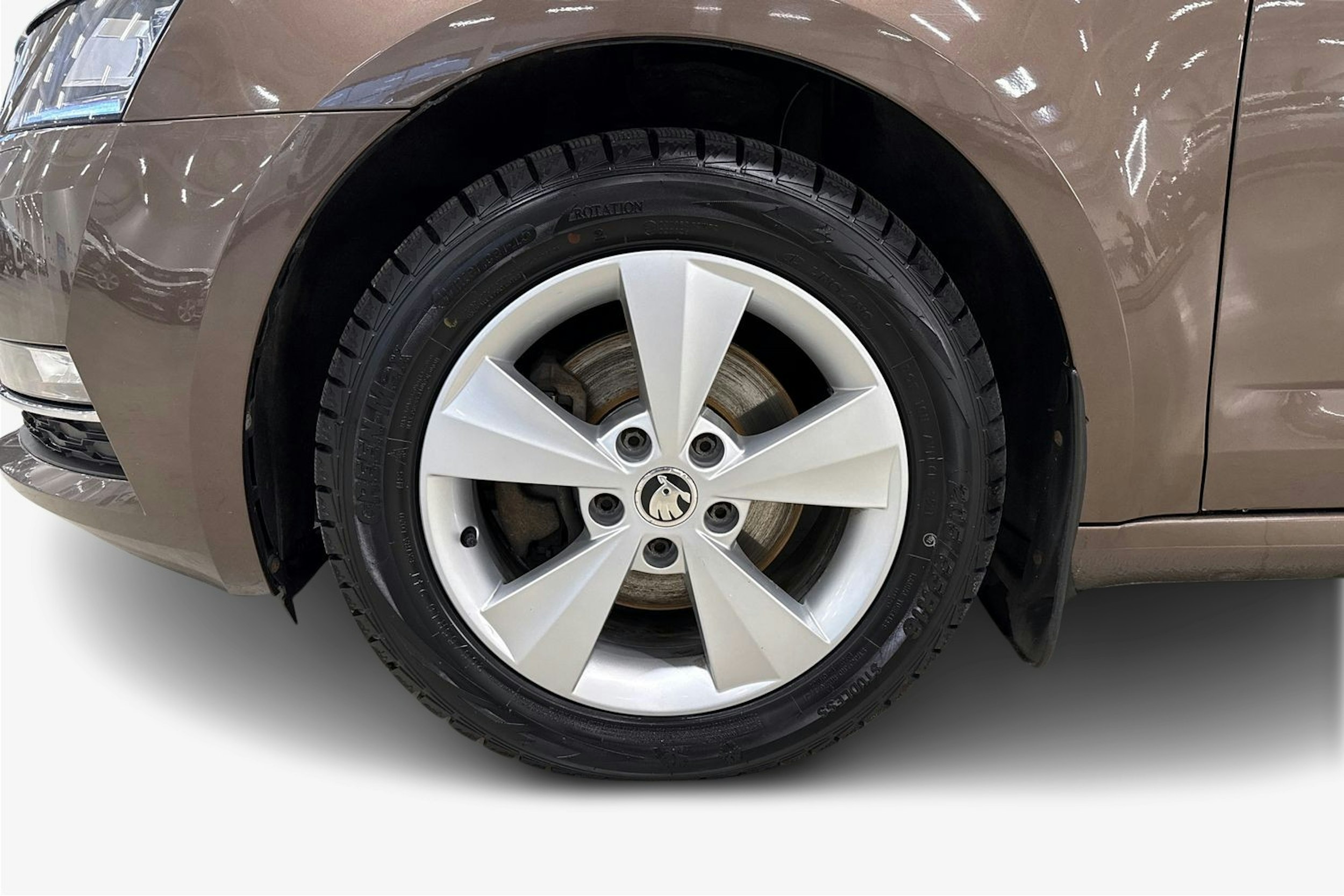 Ruskea (beige) Skoda OCTAVIA 2018 kuva 11.