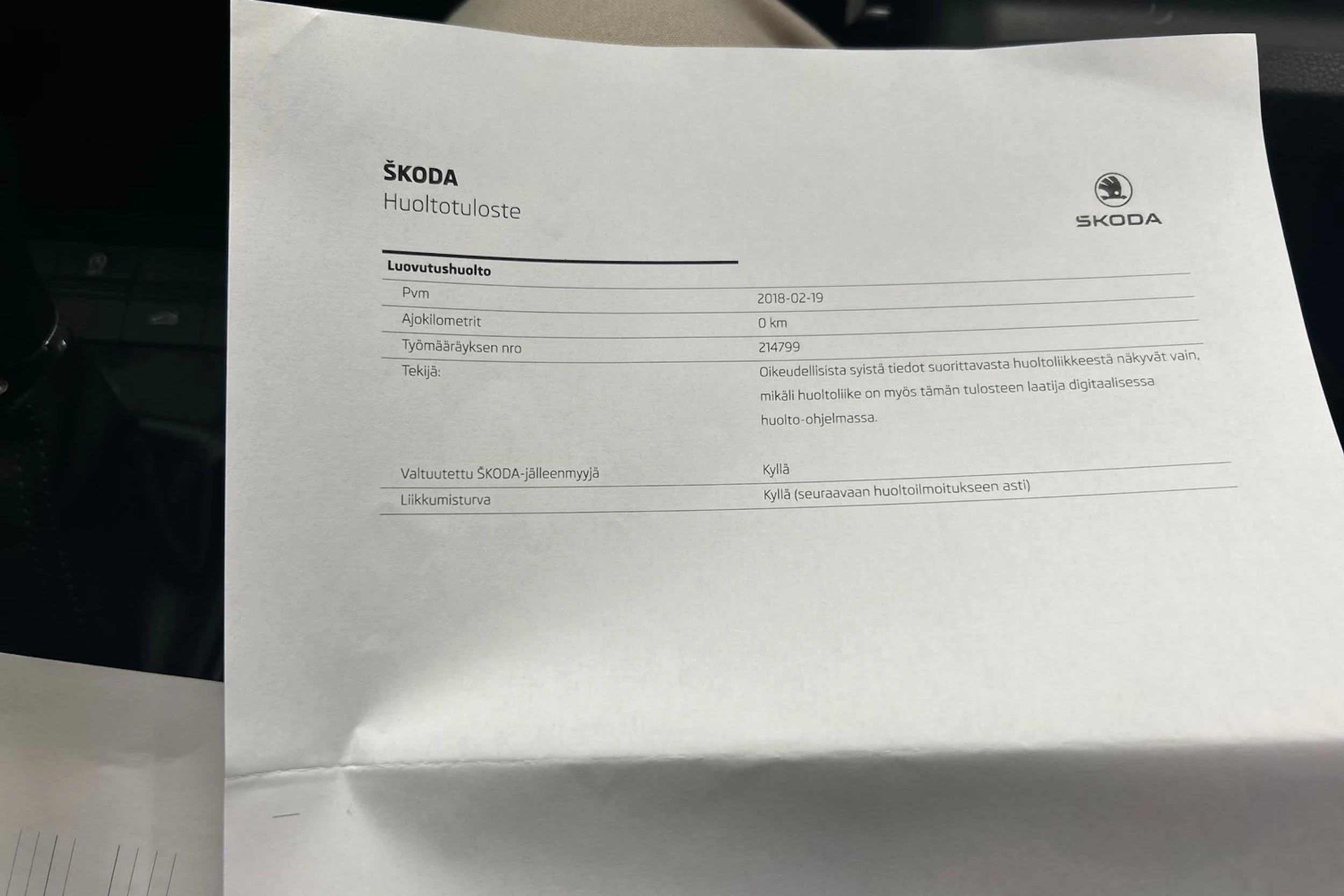 ruskea (beige) Skoda Octavia 2018 kuva 21.