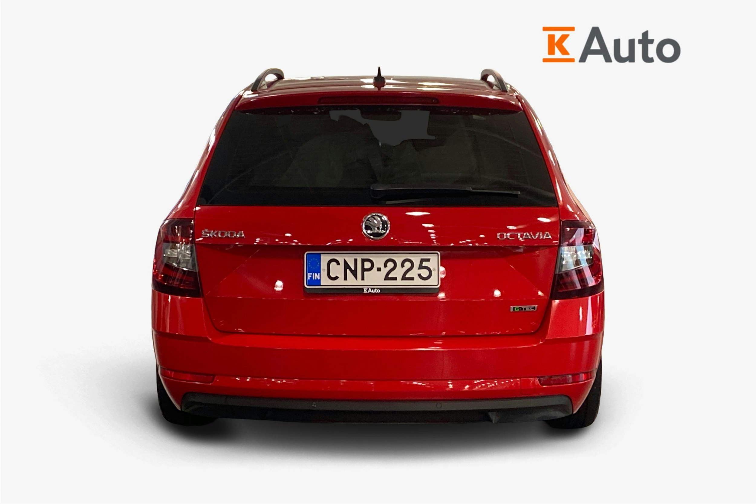 punainen Skoda Octavia 2018 kuva 3.