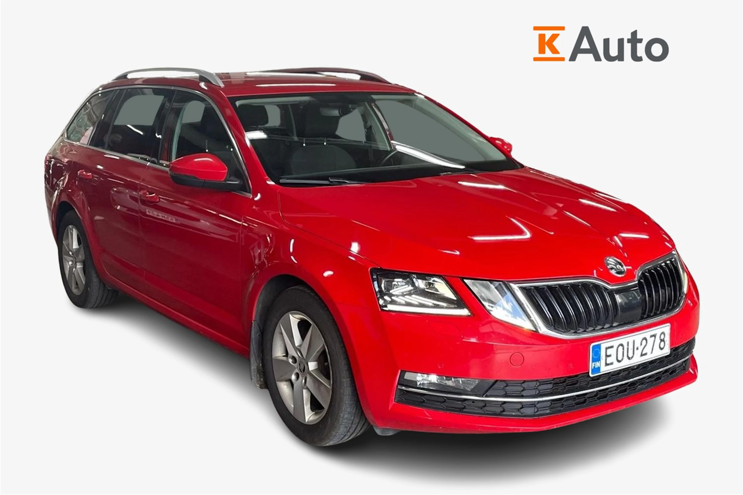 Punainen Skoda OCTAVIA 2018 kuva 1.