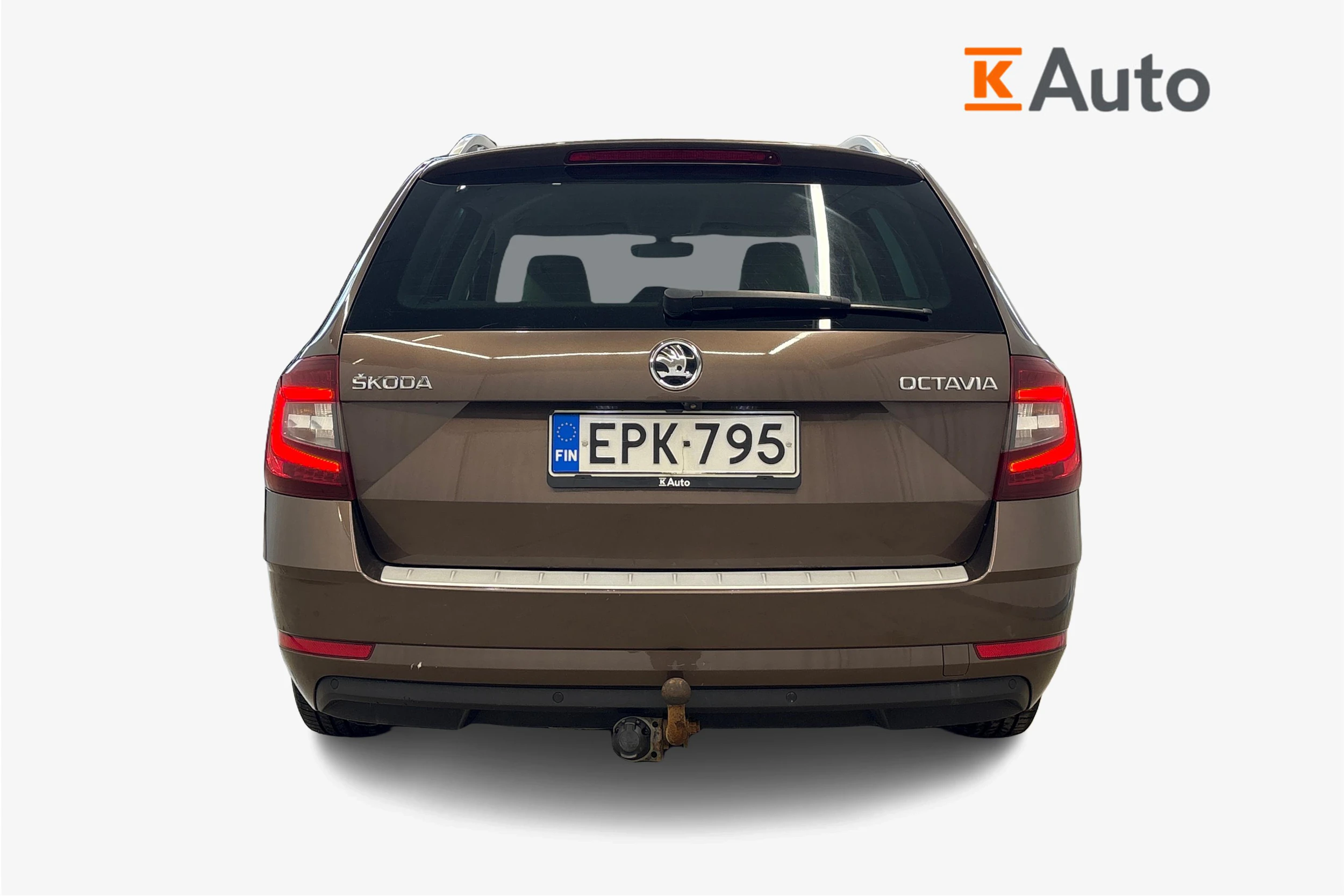 ruskea Skoda Octavia 2018 kuva 4.