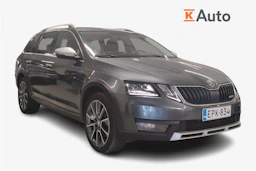 Harmaa Skoda OCTAVIA 2018 kuva 1.