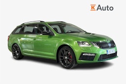 Vihreä Skoda OCTAVIA 2018 kuva 1.