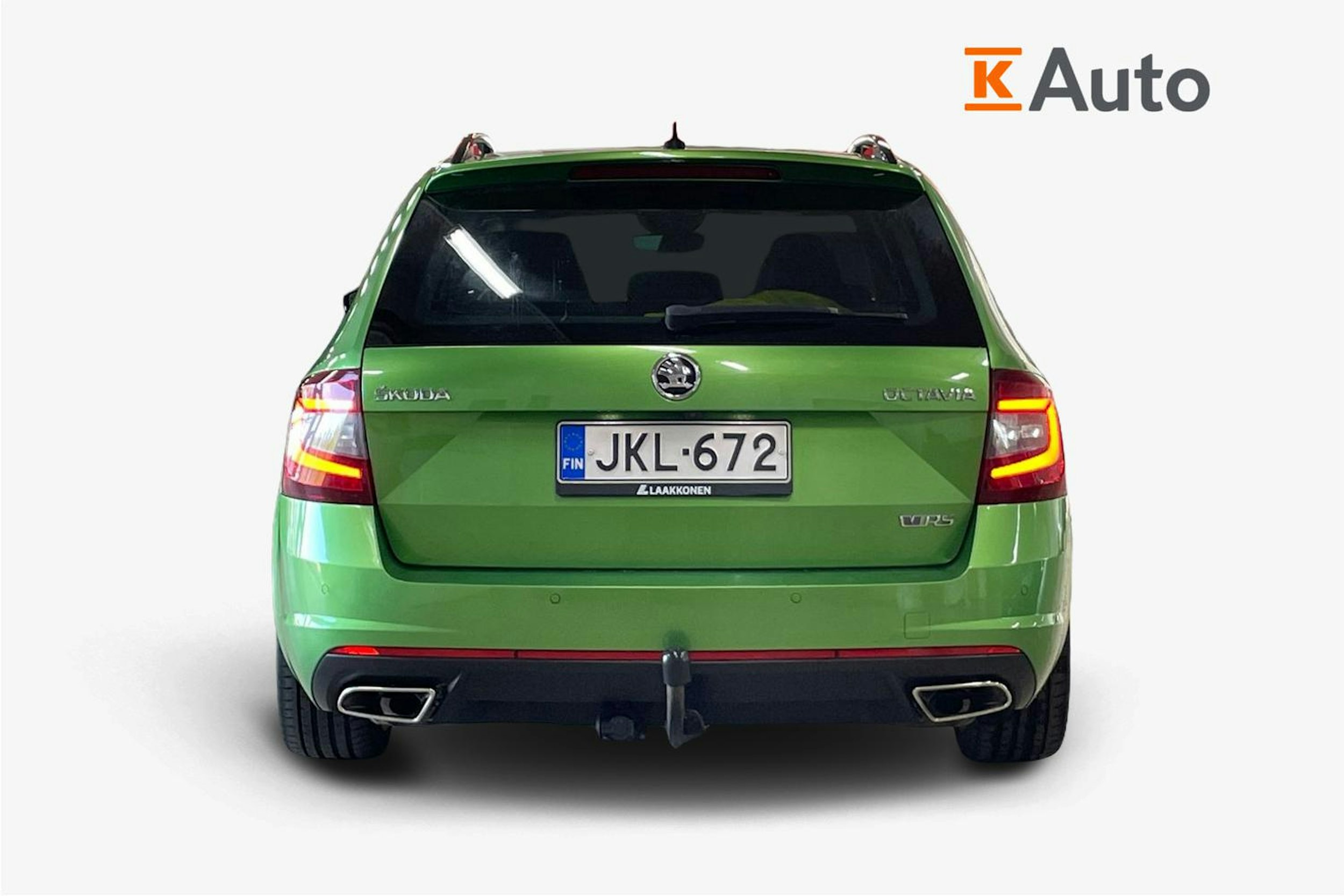 Vihreä Skoda OCTAVIA 2018 kuva 3.