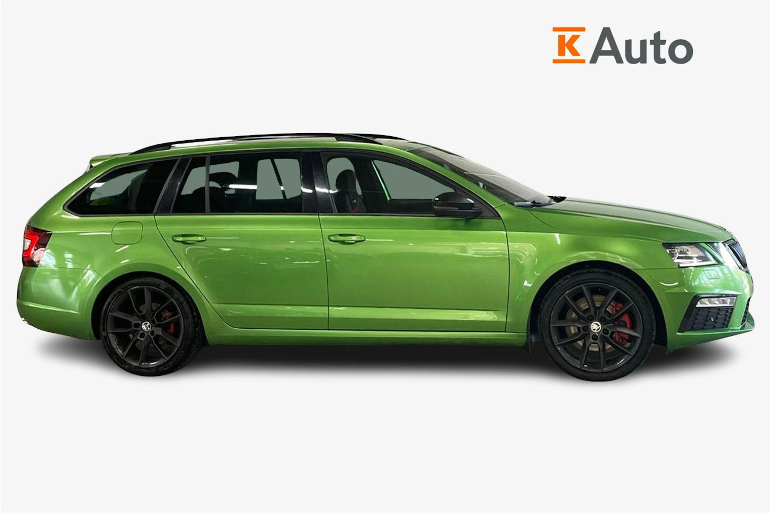 Vihreä Skoda OCTAVIA 2018 kuva 6.
