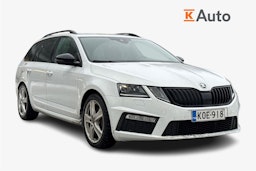 valkoinen Skoda Octavia 2018 kuva 1.