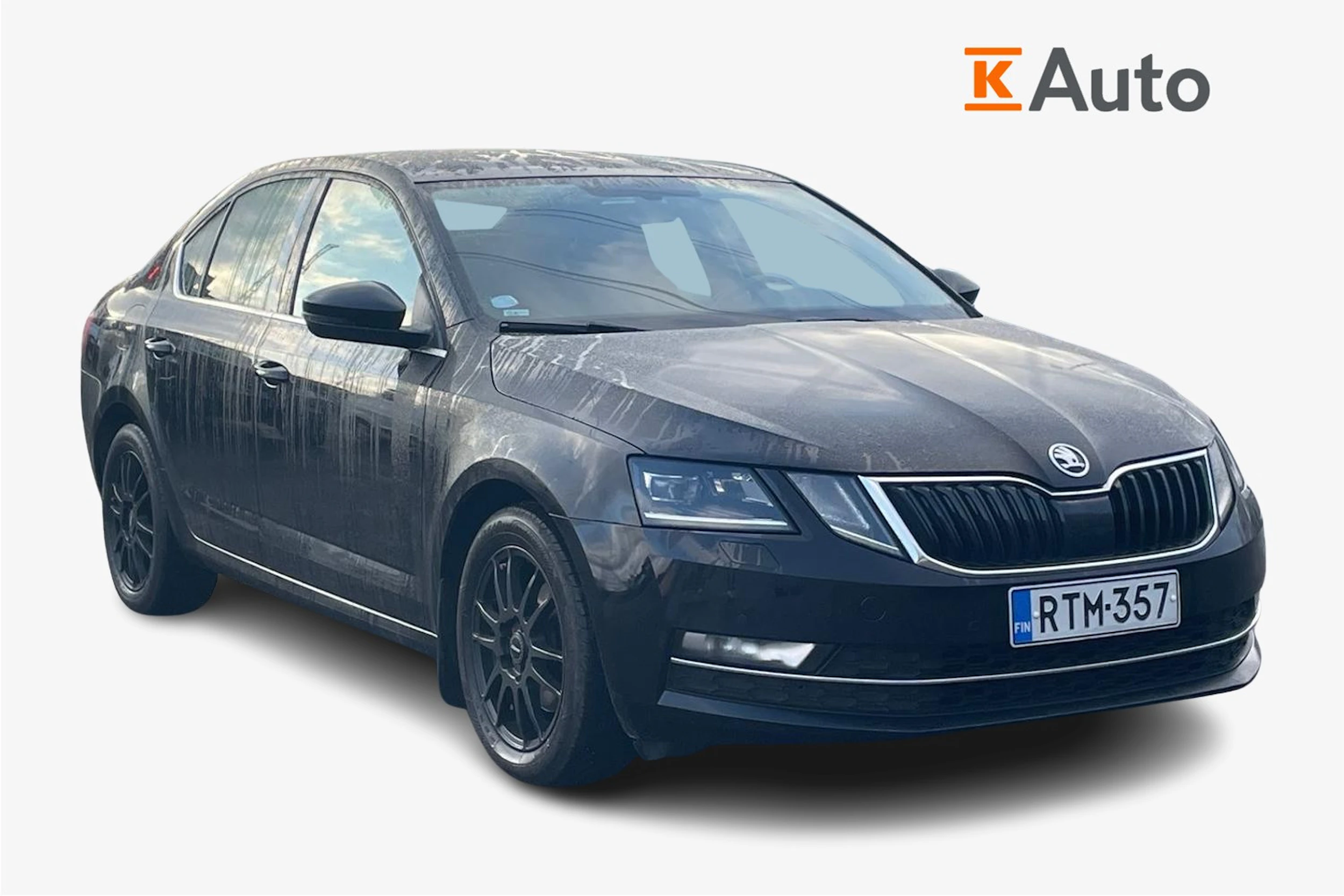 musta Skoda Octavia 2018 kuva 1.