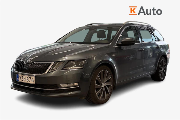 Skoda Octavia Combi 2,0 TDI 184 4x4 L&K DSG Autom. | LED-valot | Webasto | Puolinahat | Navi | Vetokoukku |