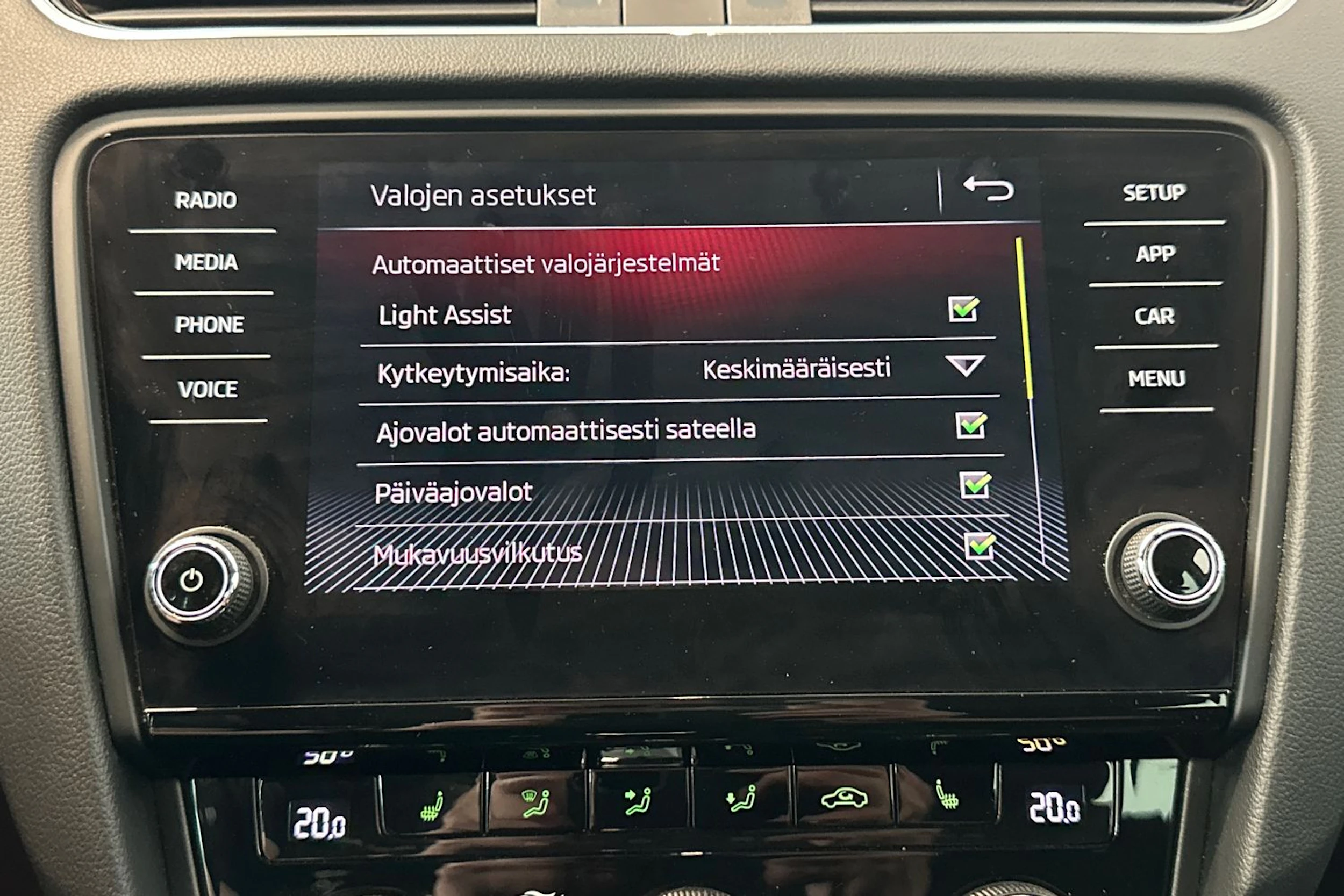 ruskea (beige) Skoda Octavia 2018 kuva 31.