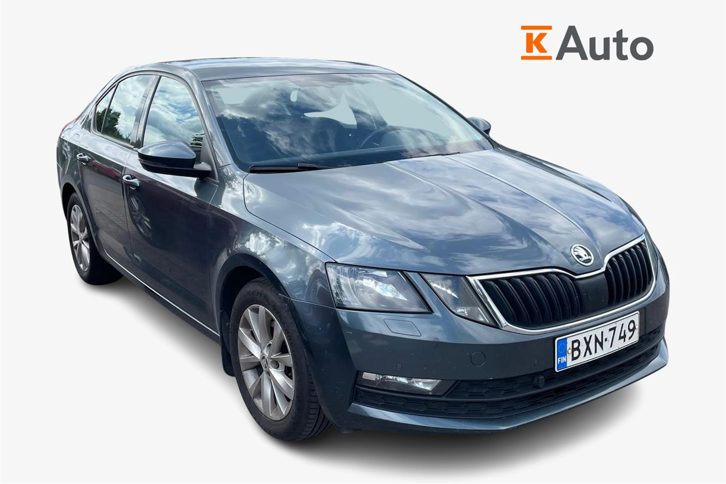 harmaa Skoda Octavia 2019 kuva 1.