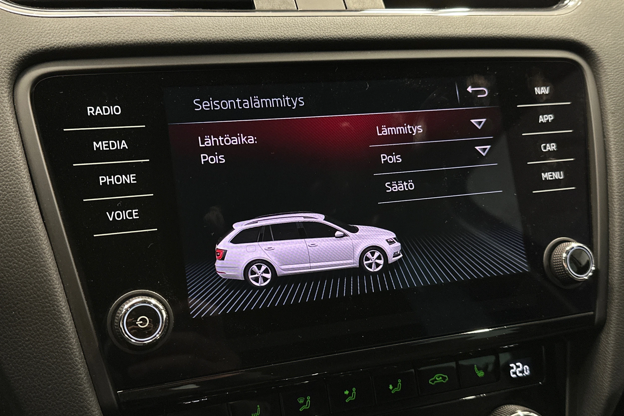 sininen Skoda Octavia 2019 kuva 27.