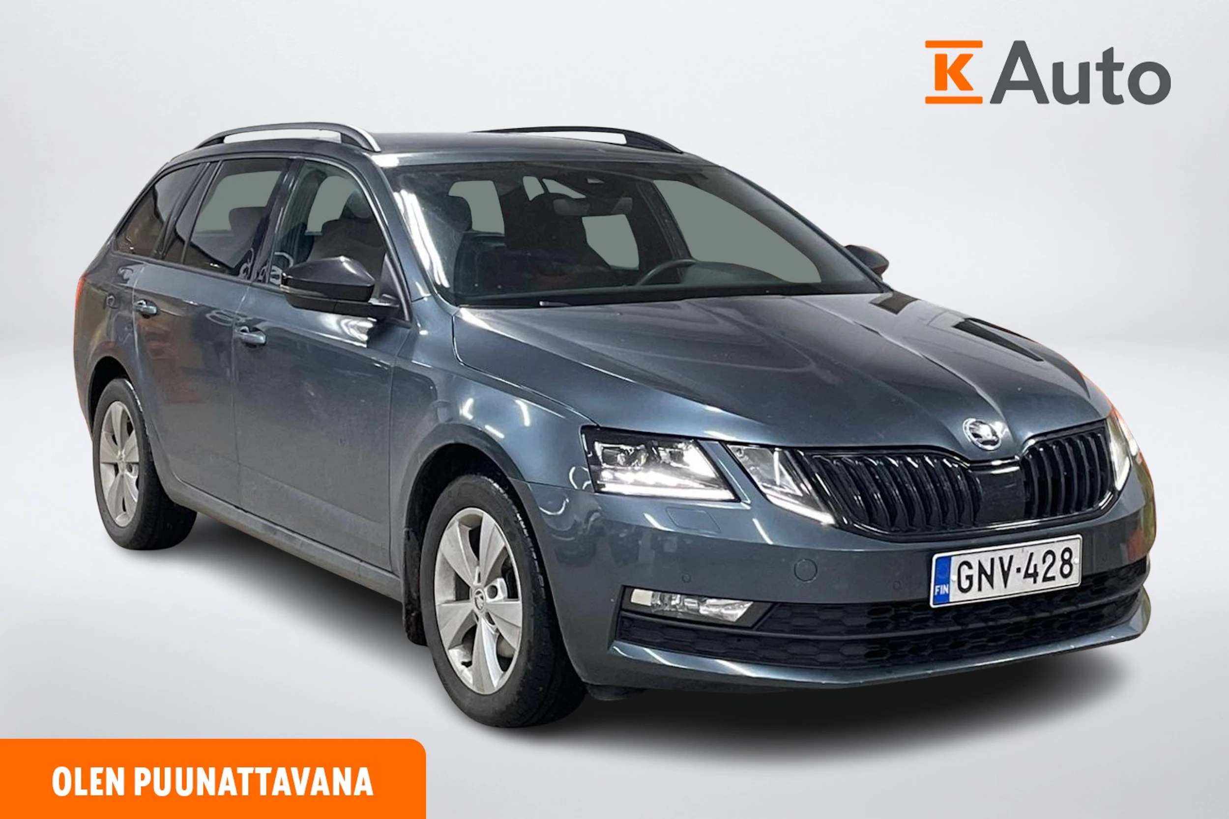 harmaa Skoda Octavia 2019 kuva 1.