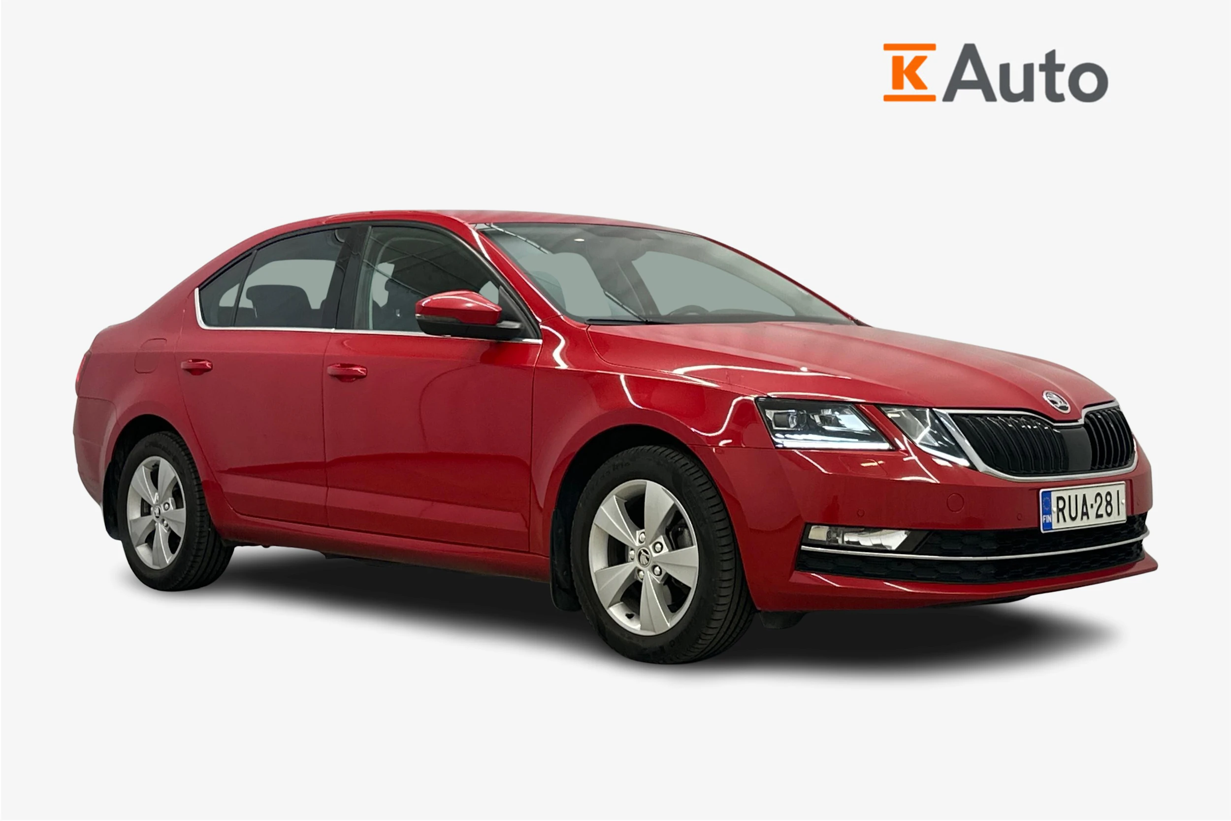 punainen Skoda Octavia 2019 kuva 1.