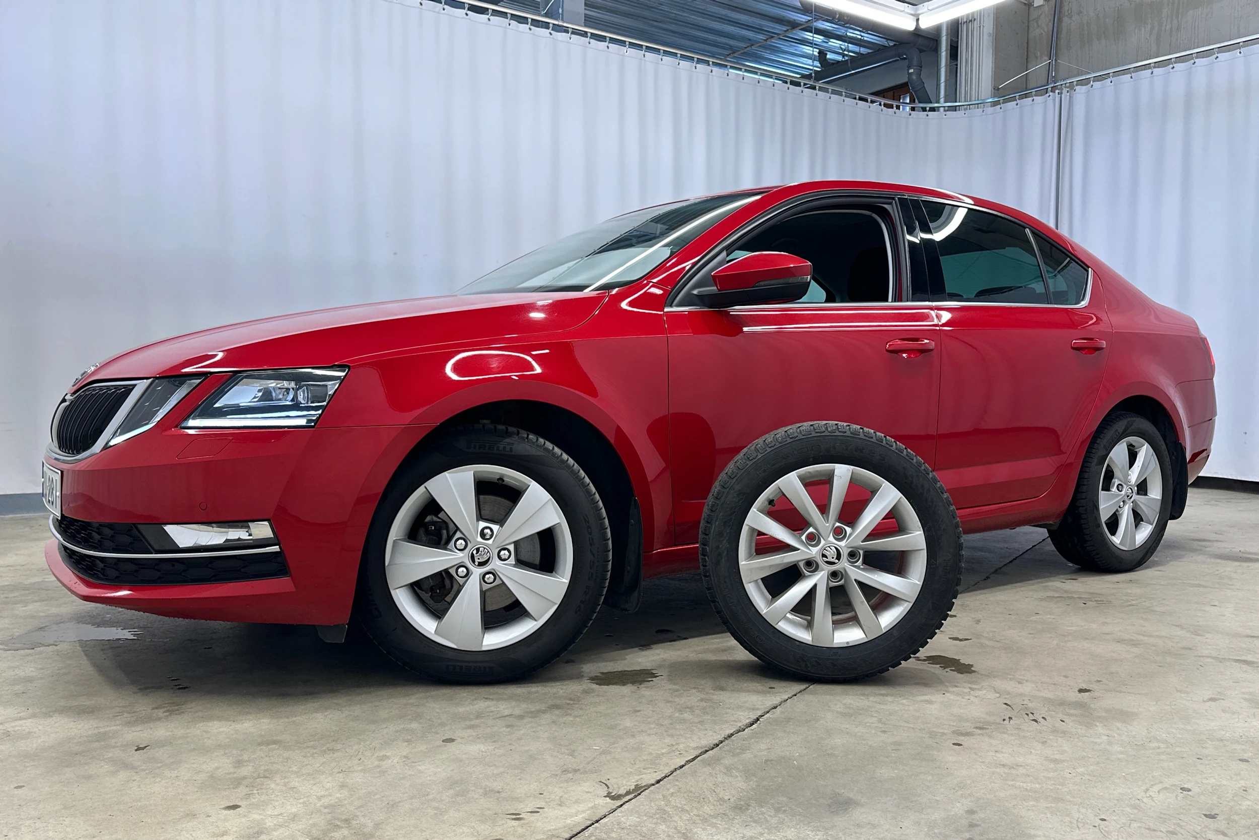 punainen Skoda Octavia 2019 kuva 26.