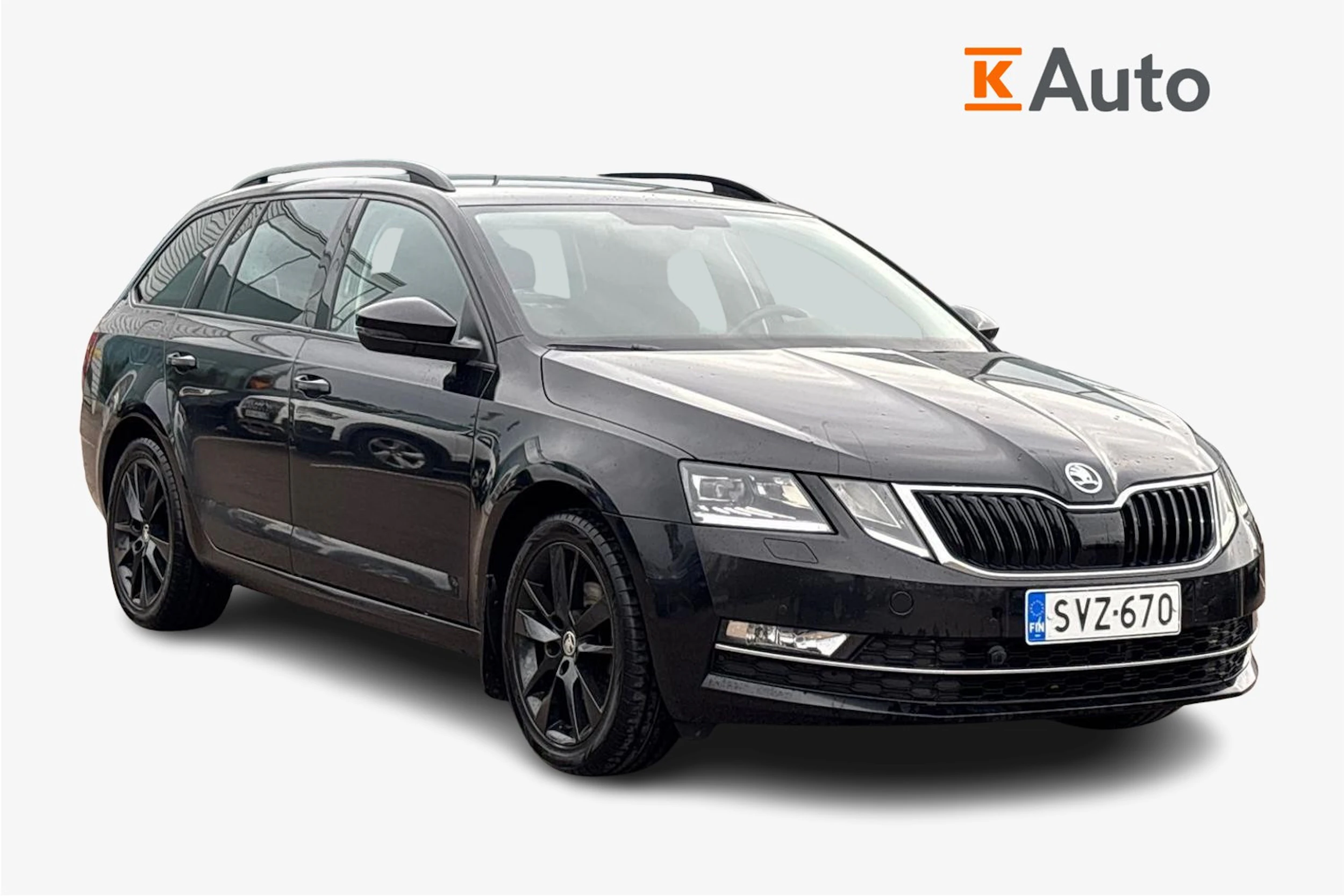 musta Skoda Octavia 2019 kuva 1.