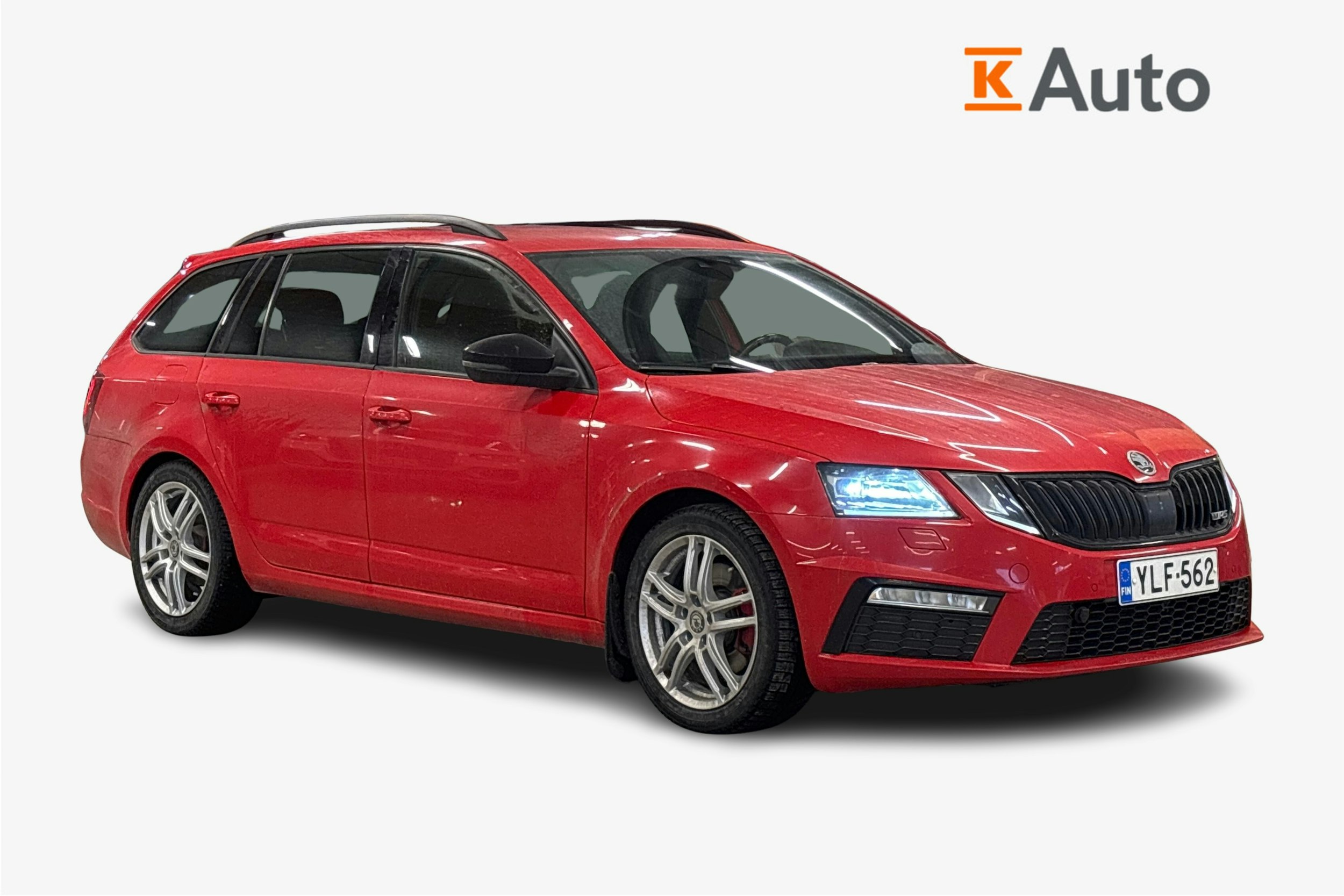 punainen Skoda Octavia 2019 kuva 1.