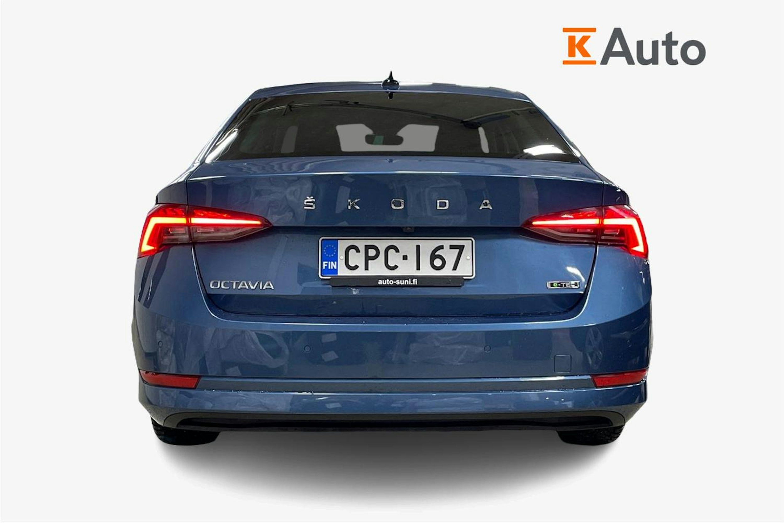 sininen Skoda Octavia 2021 kuva 3.