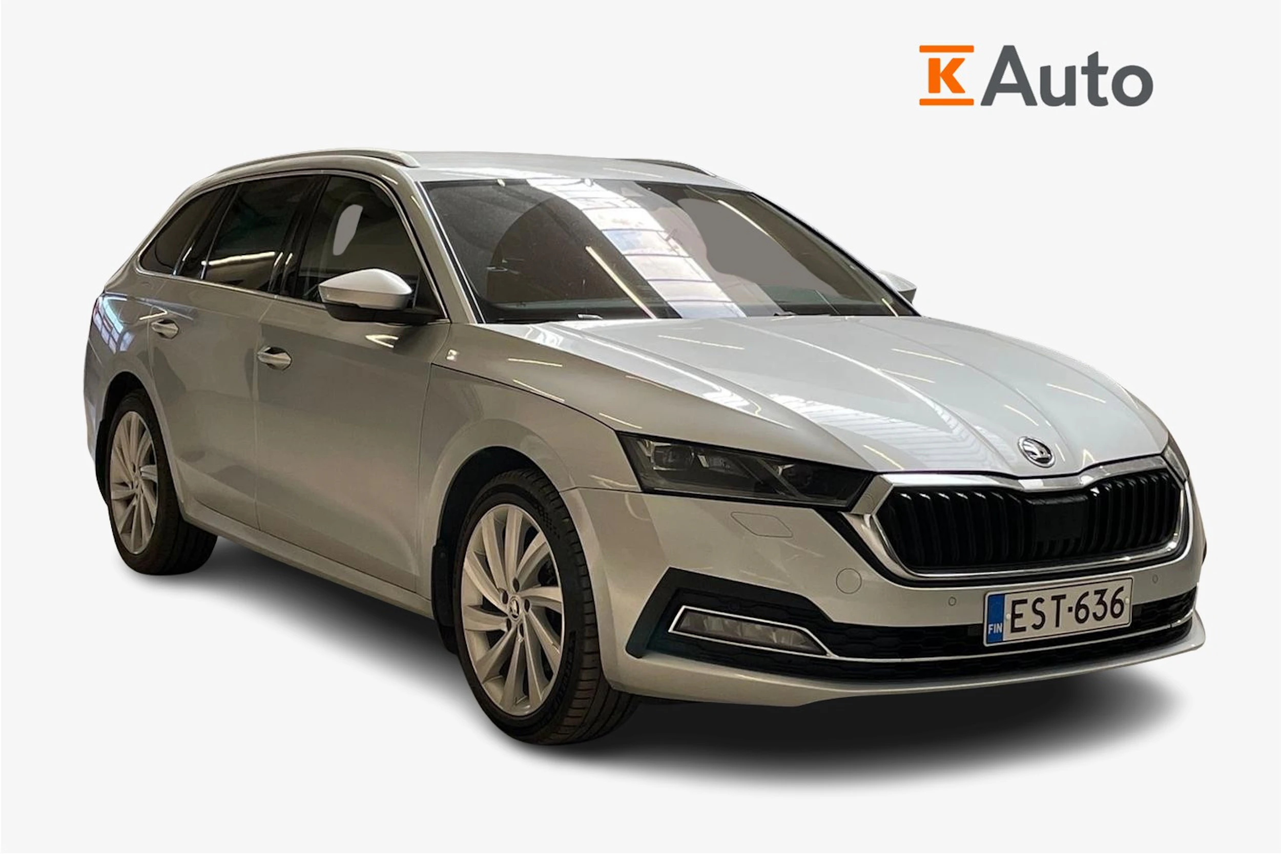 harmaa Skoda Octavia 2021 kuva 1.