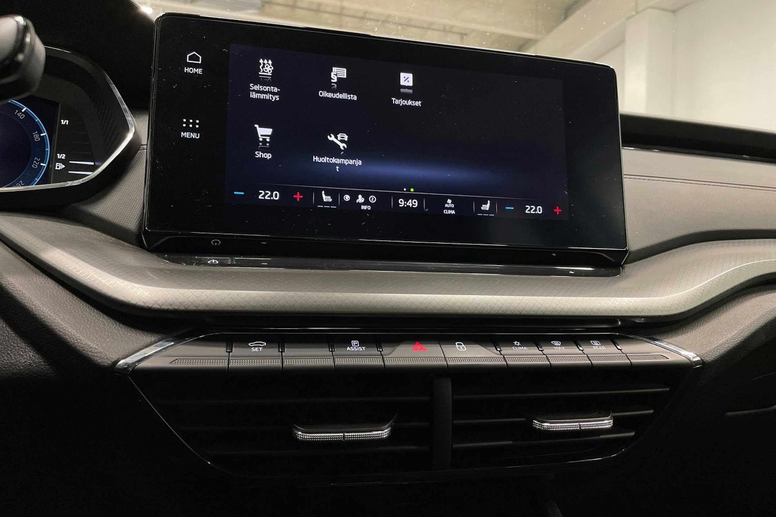 sininen Skoda Octavia 2021 kuva 15.