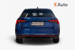 sininen Skoda Octavia 2021 kuva 3.