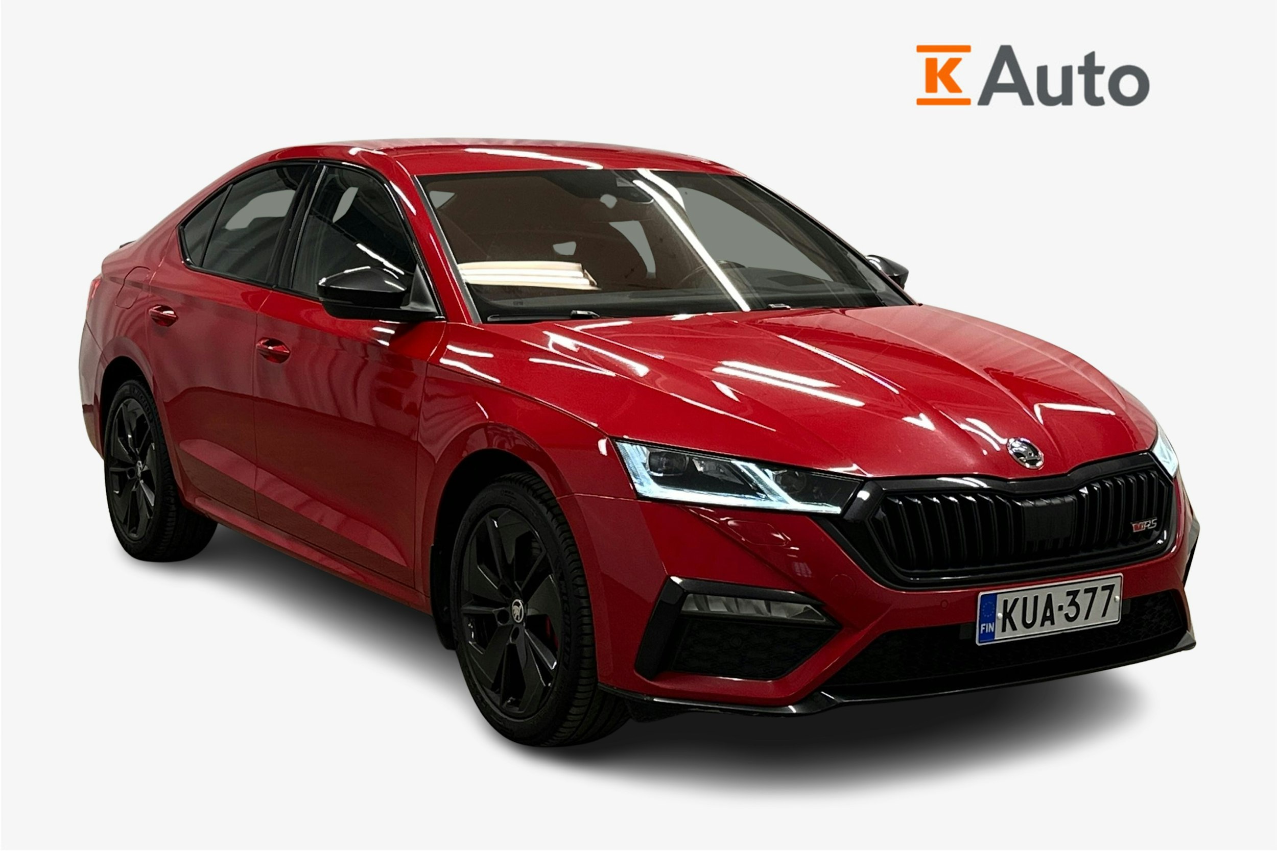 punainen Skoda Octavia 2021 kuva 1.