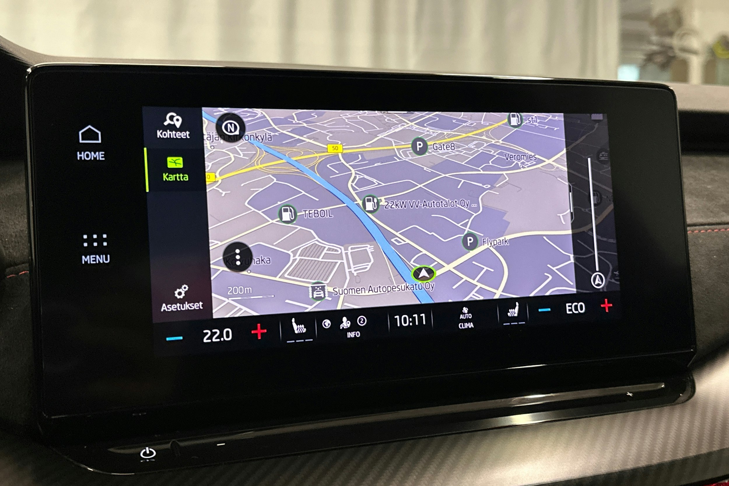 punainen Skoda Octavia 2021 kuva 27.