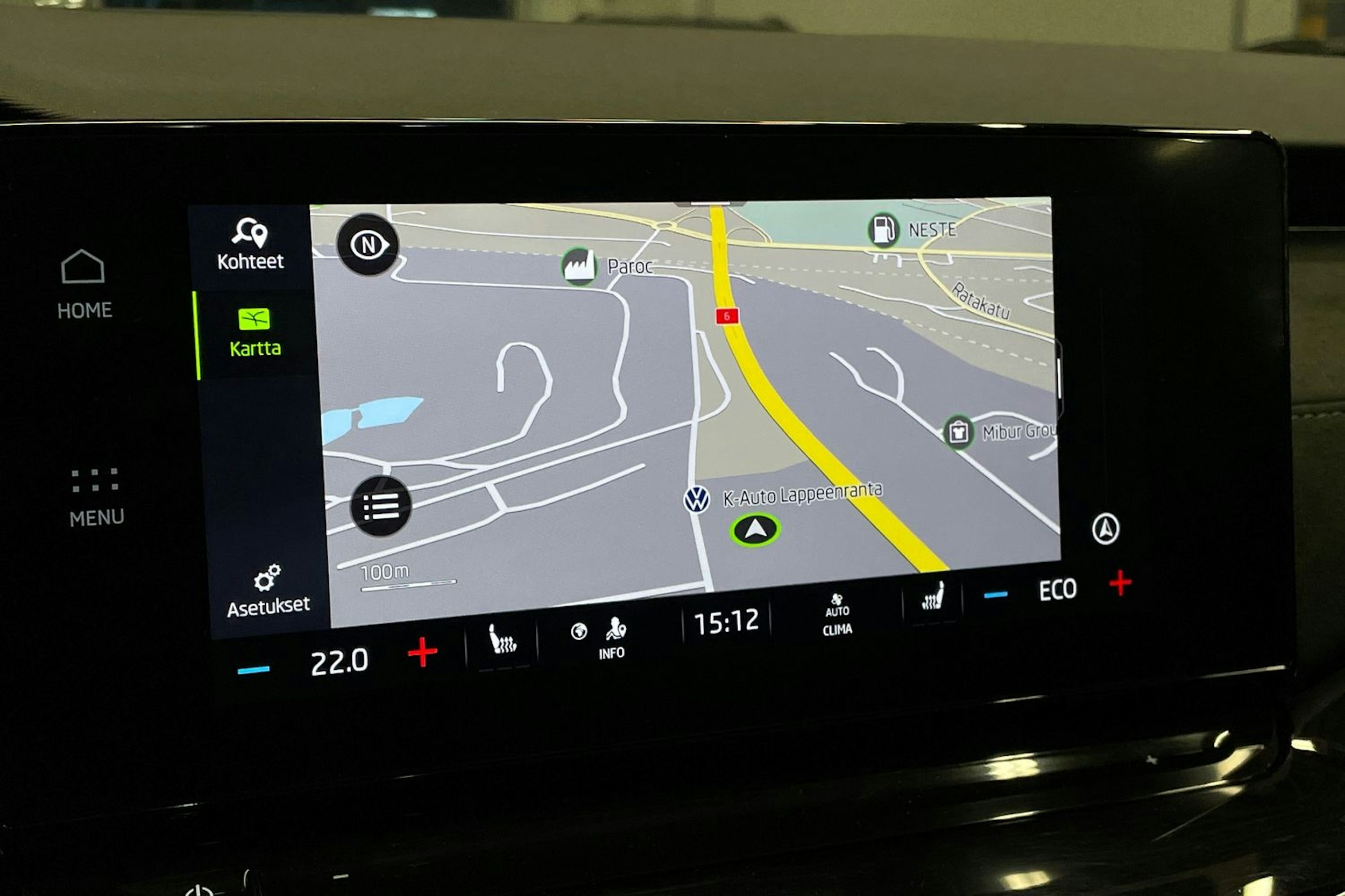 punainen Skoda Octavia 2021 kuva 23.