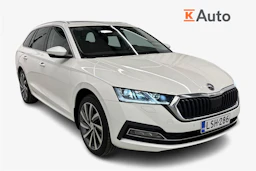 valkoinen Skoda Octavia 2021 kuva 1.
