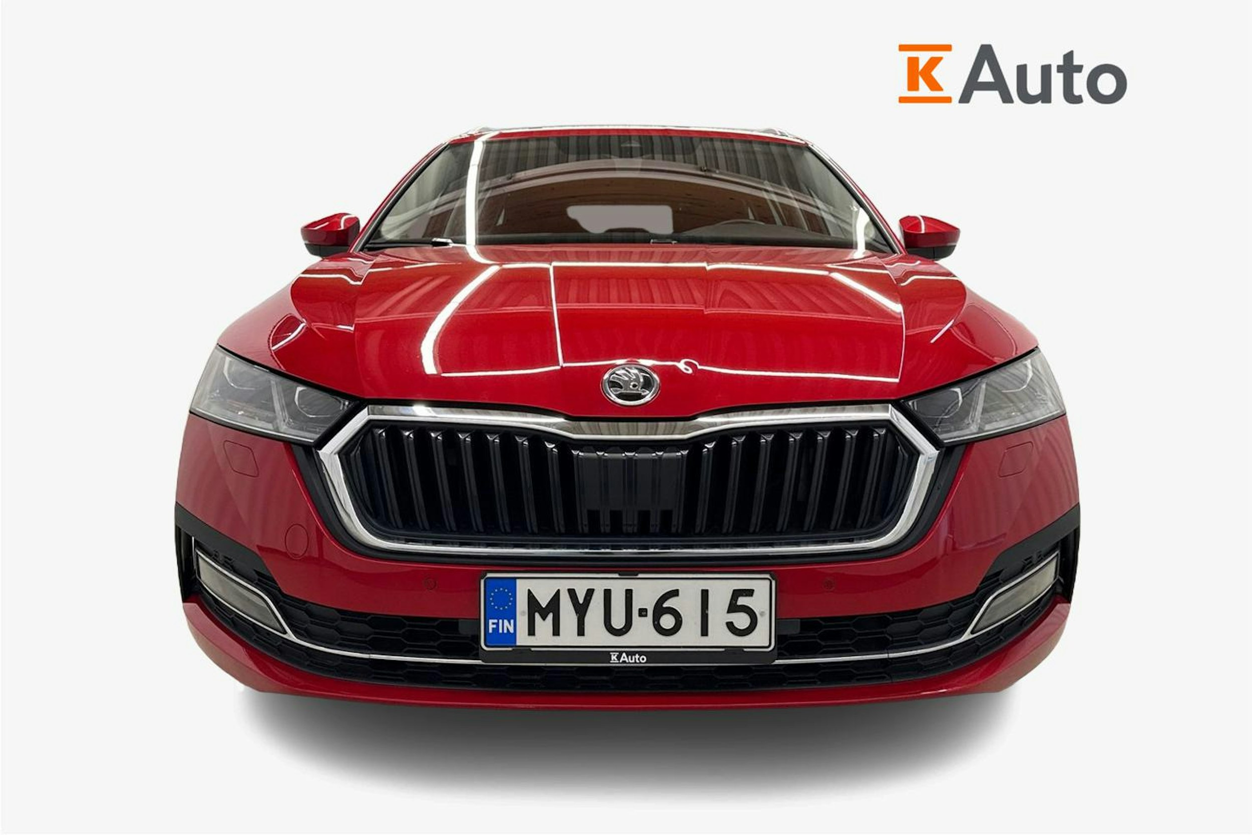 punainen Skoda Octavia 2021 kuva 5.