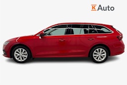 punainen Skoda Octavia 2021 kuva 6.