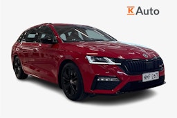 punainen Skoda Octavia 2021 kuva 1.