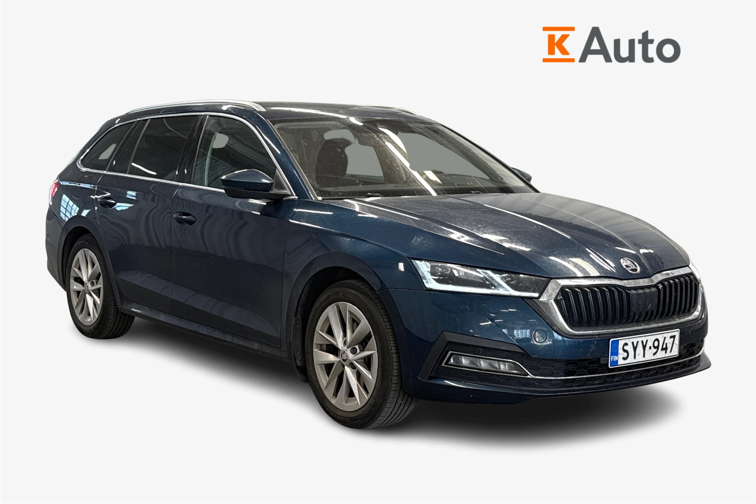 sininen Skoda Octavia 2021 kuva 1.