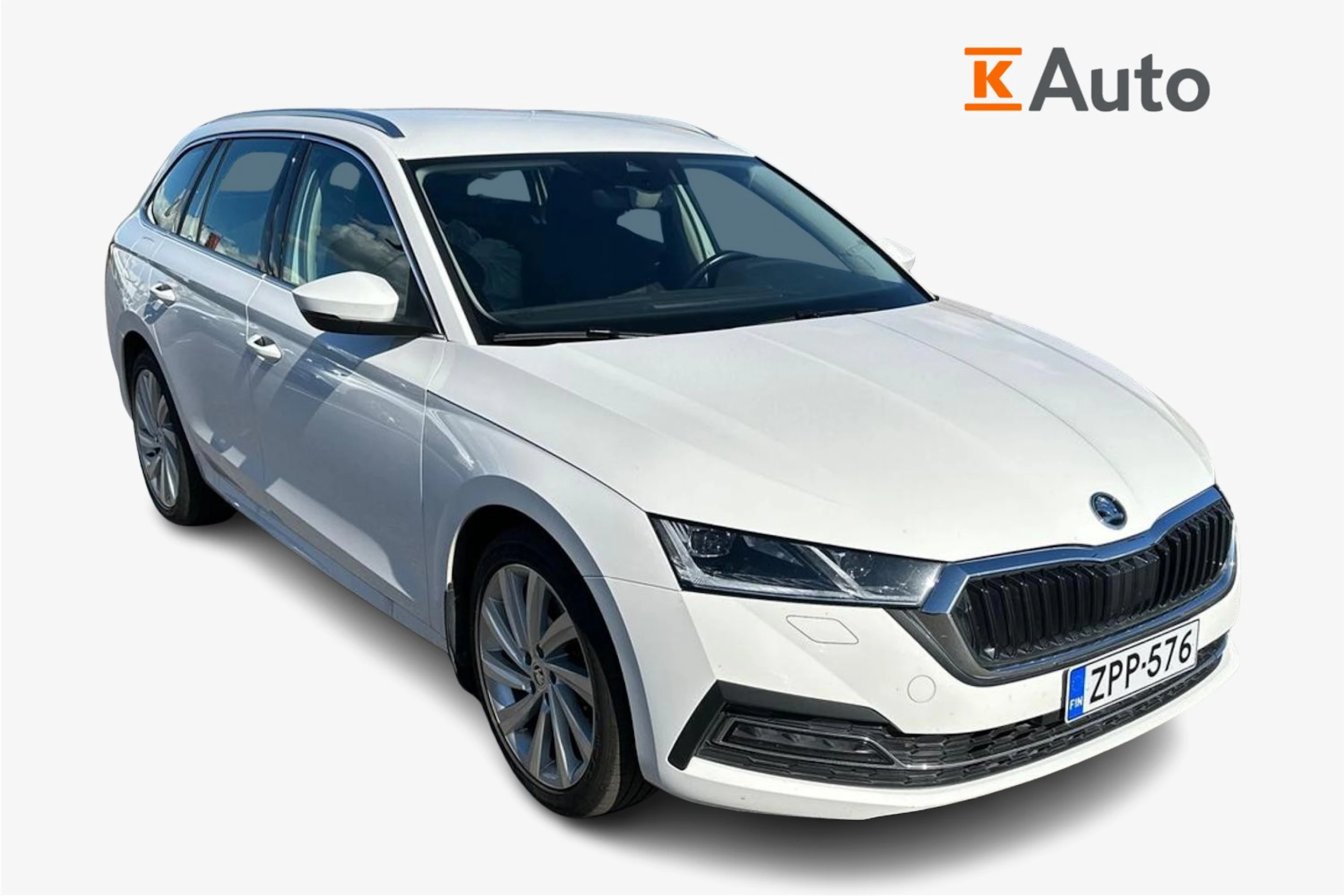 valkoinen Skoda Octavia 2021 kuva 1.