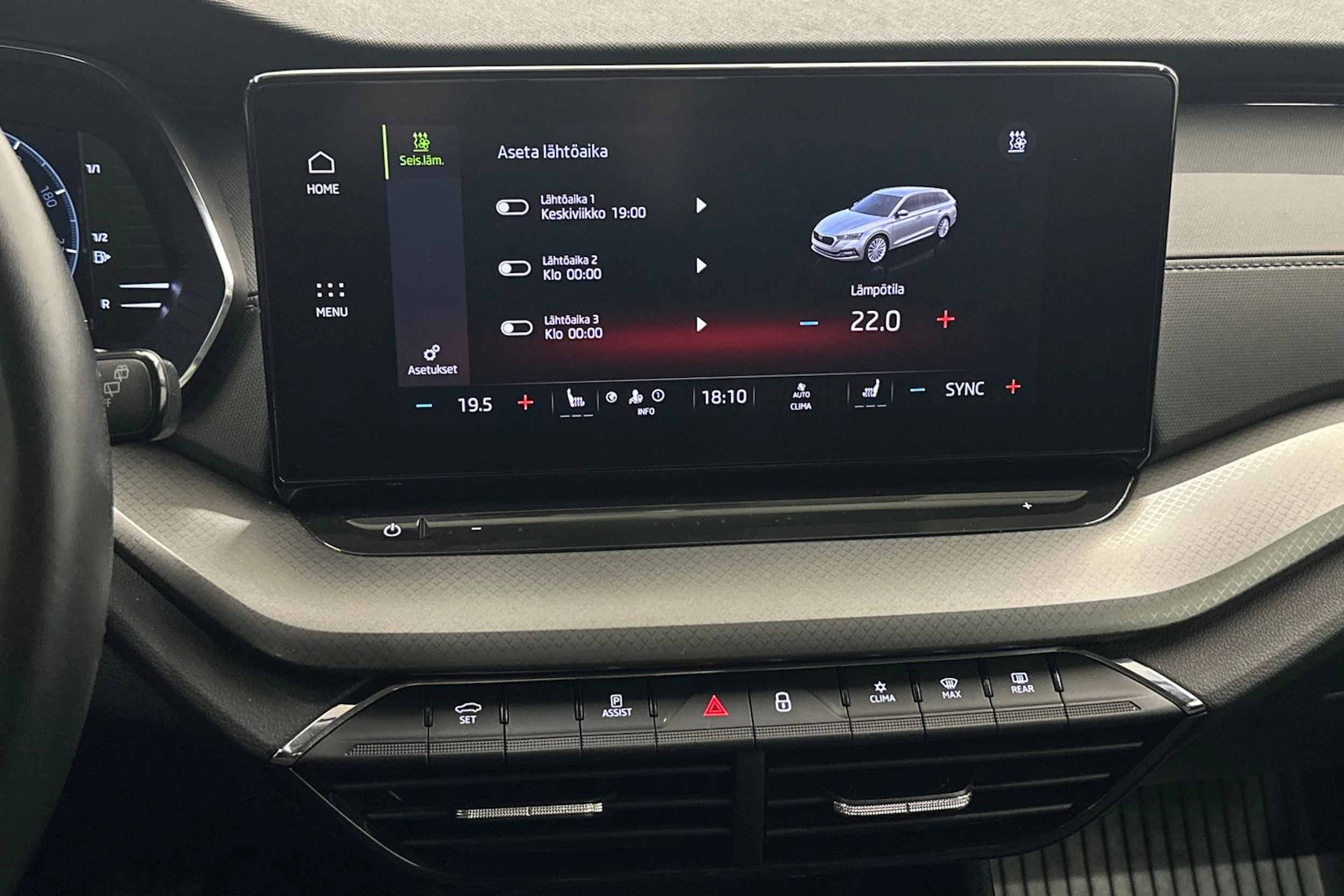 sininen Skoda Octavia 2022 kuva 14.