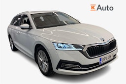 Valkoinen Skoda OCTAVIA 2022 kuva 1.