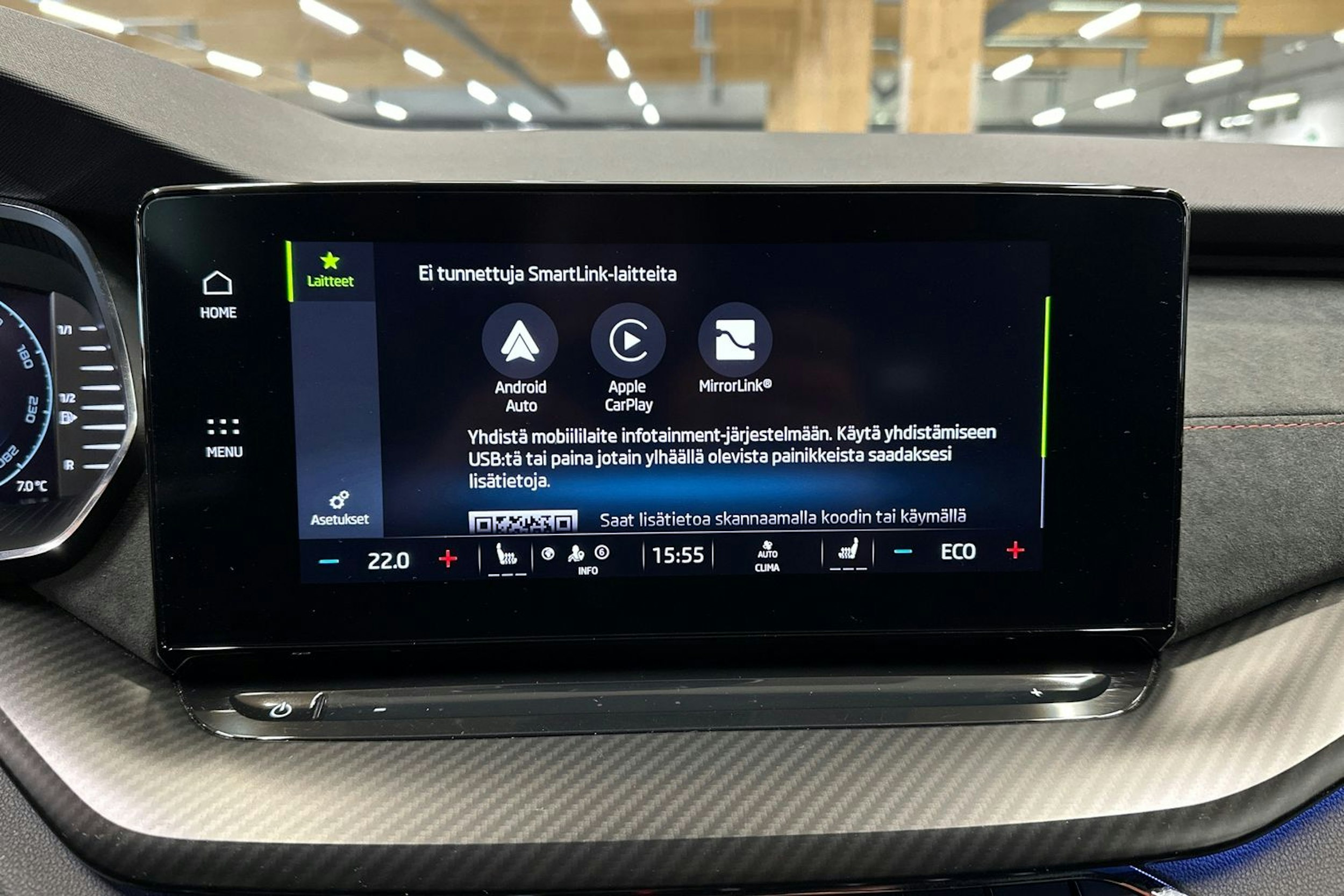 sininen Skoda Octavia 2023 kuva 16.