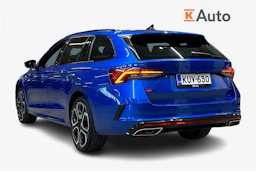 sininen Skoda Octavia 2023 kuva 3.