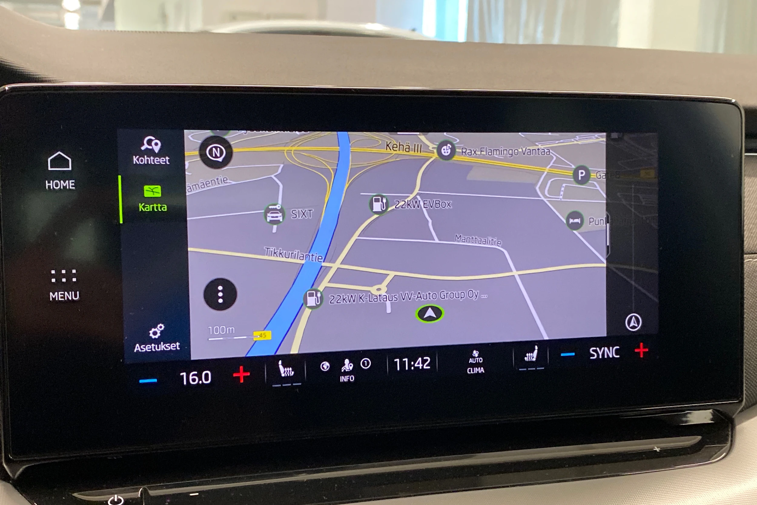 met. sininen Skoda Octavia 2023 kuva 20.