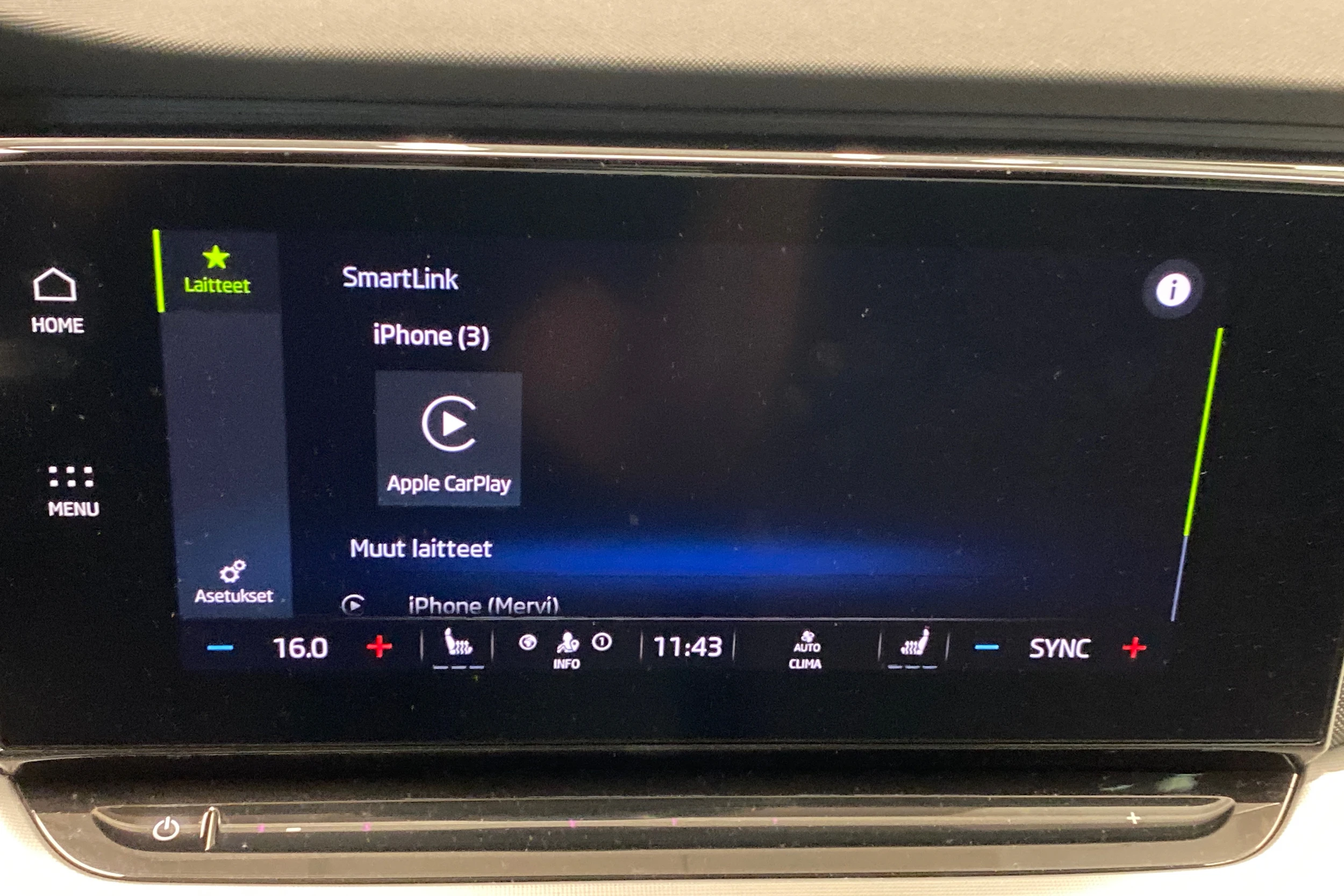 met. sininen Skoda Octavia 2023 kuva 23.