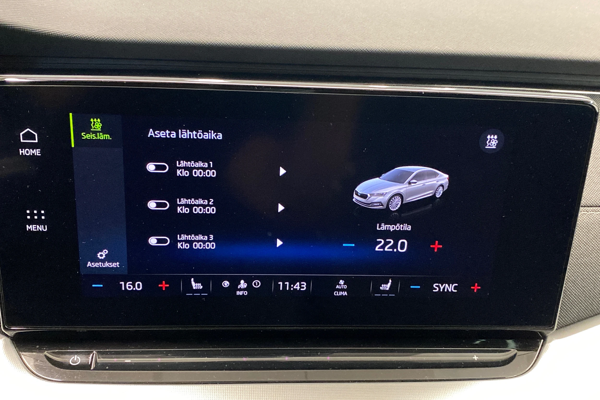 met. sininen Skoda Octavia 2023 kuva 24.